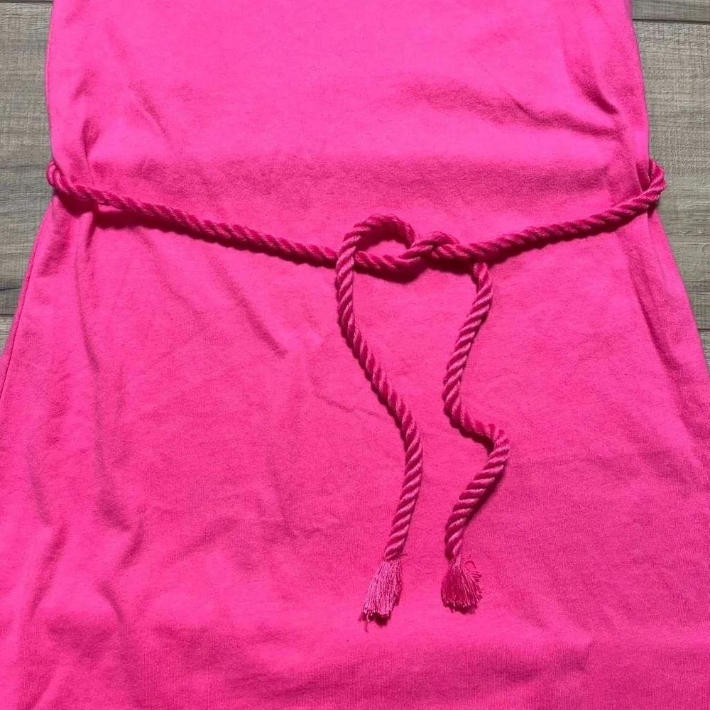 The Children’s Place Girls Sleeveless Racerback Belted‎ Maxi Dress Size M Pink